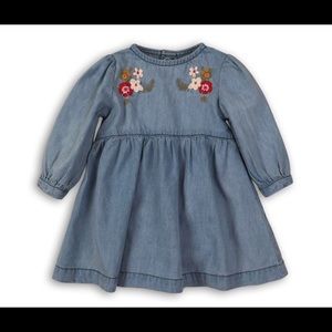 Baby girl denim dress